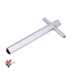 کلید آسانسور مدل T17 نقره ای  10 CM