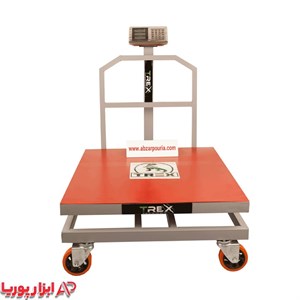 باسکول 800 کیلویی محک بدنه تیرکس 80*80چرخ دار پرو