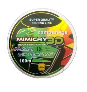 نخ مونوفیلامنت ماهیگیری استتار MIMICRY 3D 100m  سایز 0.45