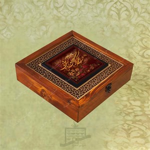 جعبه چوبی (طرح M26*1*28)-آجیل و خشکبار ، دمنوش ، گز و شکلات ، میوه خشک ، هدیه و کادو