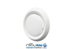 دریچه گرد سونایی قطر 15 پلیمری ABS