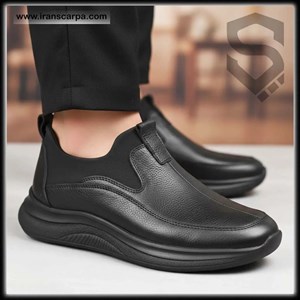 کفش چرم مردانه بدون بند مدل رینکوت2