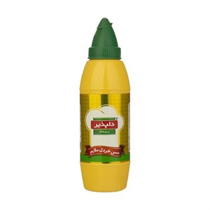 دلپذیر سس خردل موشکی 400گ