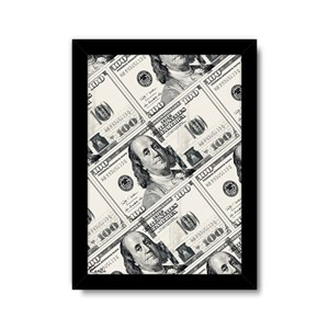 تابلو تکی راویتا طرح دلار - Dollar کد 3716