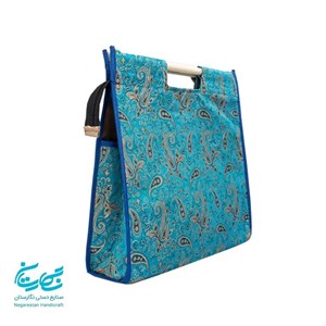 ساک ترمه دسته چوبی 50 س.م