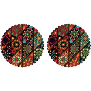 رومیزی مدل T4-42542 بسته 2 عددی | چند رنگ