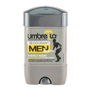 ژل دئودورانت مردانه آمبرلا مدل Hero Man وزن 75 گرم