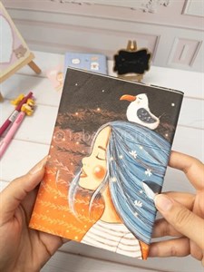 دفترچه جلد چرمی