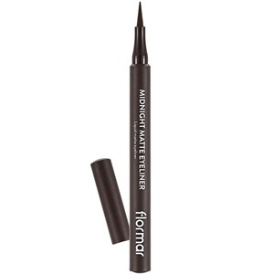 خط چشم میدنایت مات قهوه ای فلورمار flormar