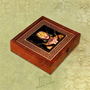 جعبه چوبی (طرح T10*1*28)-آجیل و خشکبار ، دمنوش ، گز و شکلات ، میوه خشک ، هدیه و کادو