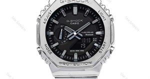 ساعت جی شاک GM-B2100 مردانه سیلور مشکی Casio-5869-G