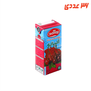 آبمیوه آلبالو پاکتی 200 میلی لیتر به آمد