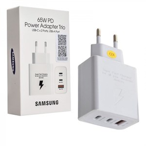 کلگی شارژر 65w وات 3 پورت سامسونگ Samsung