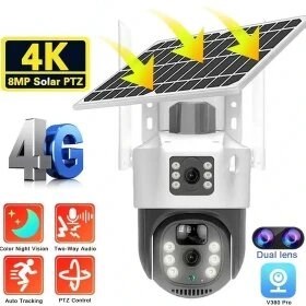 دوربین خورشیدی دو لنز TP15 Okam‑Pro سیمکارتی 4G