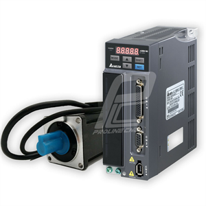 سروو موتور 400w وات delta دلتا ترمزدار 3000 دور rpm سری B2 مدل ECMA-C20604SS کد درایو ASD-B2-0421-B (دارای کابل و کانکتور)