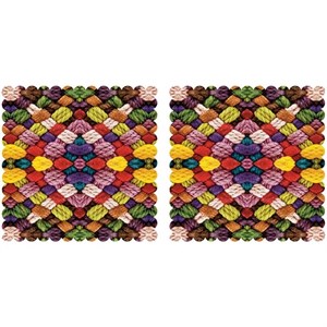 رومیزی مدل T3-42158 بسته 2 عددی | چند رنگ