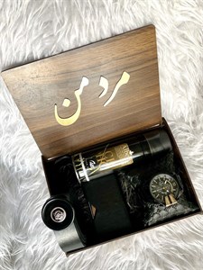 باکس هدیه لاکچری مردانه اقتصادی شیک تولد کادو ساعت ۱۵