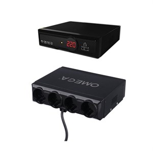 محافظ برق 4 خانه امگا Omega F6000 کابل 1.8 متری