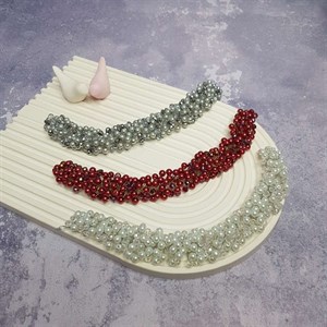 ریسه مو مرواریدی کد35