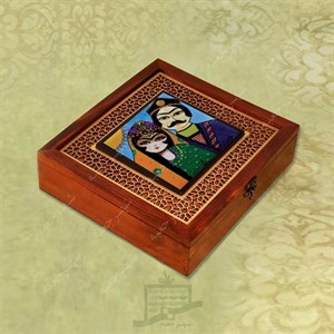 جعبه چوبی (طرح H7*1*28)-آجیل و خشکبار ، دمنوش ، گز و شکلات ، میوه خشک ، هدیه و کادو