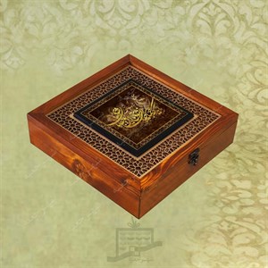 جعبه چوبی (طرح M23*1*28)-آجیل و خشکبار ، دمنوش ، گز و شکلات ، میوه خشک ، هدیه و کادو