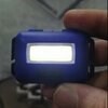 چراغ قوه هد لامپ پیشانی LED سه حالته مدل COB