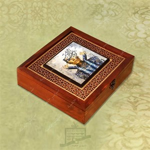 جعبه چوبی (طرح T5*1*28)-آجیل و خشکبار ، دمنوش ، گز و شکلات ، میوه خشک ، هدیه و کادو
