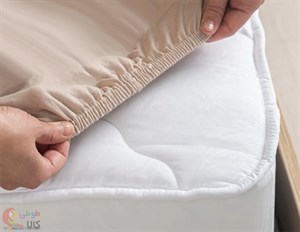 کاور تشک کش دوز یک نفره با یک روبالشی سایز 120کد 494