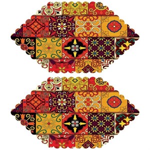 رومیزی مدل T5-42541 بسته 2 عددی | چند رنگ