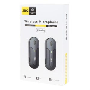 میکروفون بی سیم JBQ Lightning مدل MPH-I8 - مشکی