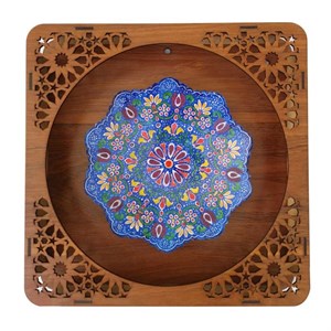تابلو میناکاری مسی مدل گل کد 16 m 