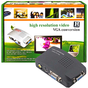تبدیل AV و S-Video به VGA پک سبز کد 8559