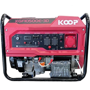 موتور برق ۹ کیلووات تک فاز ریموت‌دار بنزینی کوپ مدل KGF10500E3D