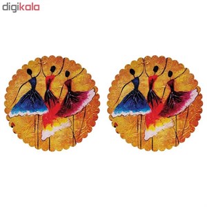 رومیزی مدل T4-42041 بسته 2 عددی | چند رنگ