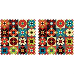 رومیزی مدل T3-42554 بسته 2 عددی | چند رنگ