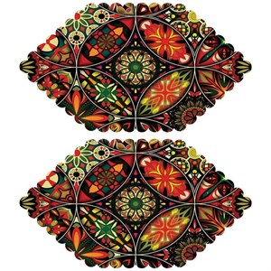رومیزی مدل T5-42543 بسته 2 عددی | چند رنگ