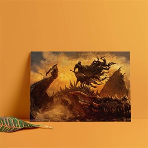 متال پوستر طرح برزرک (Berserk)