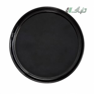 بشقاب سرامیک بزرگ مشکی 111