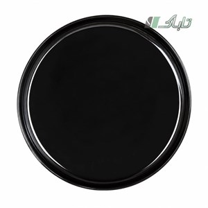 بشقاب سرامیک متوسط مشکی 112