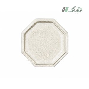 رست زیرلیوانی چندضلعی کرمی