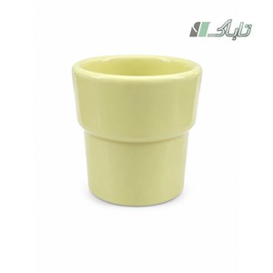 قهوه خوری سرامیک مینیمال 1 زردکره ای