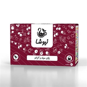 چای سیاه وآلبالو نیوشا