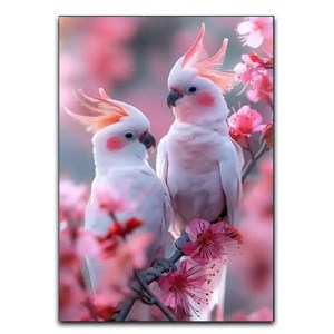 تابلو رومیزی مرغ عشق