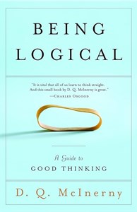 کتاب Being Logical (منطقی بودن) نسخه انگلیسی PDF | راهنمای تفکر خوب، دی. کیو. مک‌اینرنی