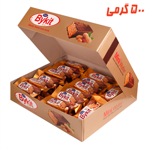 شکلات مینی بایکت بادام زمینی شونیز