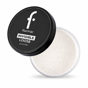 پودر فیکس بی‌رنگ (پودر بیک) فلورمار مدل Invisible Loose Powder