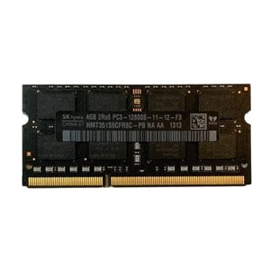 رم لپتاپ DDR3 SK Hynix مدل 12800S ظرفیت 4GB فرکانس 1600MHz دو کاناله تایمینگ CL11 نوع SO-DIMM