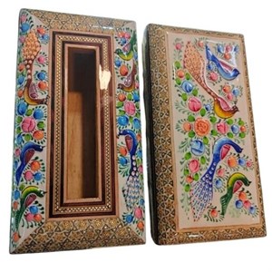 ست جعبه دستمال و جای کارد وچنگال