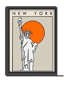 تابلو مدرن مجسمه آزادی-NEW YORK
