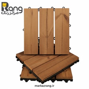 تایل ترموود 30×30 سانتیمتر، ضخامت 19 میلیمتر، قیمت هر عدد